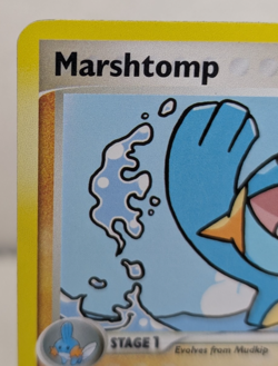 Pokemon TCG Crystal Guardians Marshtomp 38/100 Stamped Reverse Holo Near Mint - Image 2
