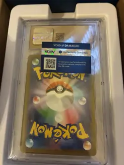 Pokemon Mew EX TCG Bubble Mew 347/190 JP SV4a Shiny Treasure CGC Pristine 10 - Image 3