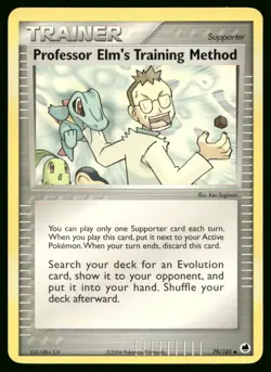 Pokemon Professor Elm's Training Method #148/165 - Image 1