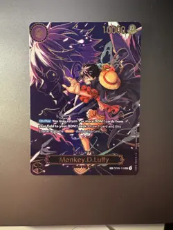 Monkey D Luffy SP OP09-119 OP13 Carrying On His Will Foil English One Piece TCG - Image 1