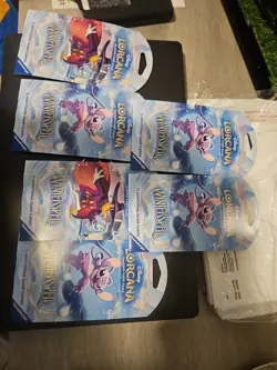Disney Lorcana Winterspell Sleeved Booster Packs x6 NEW/SEALED SHIPS NOW - Image 1