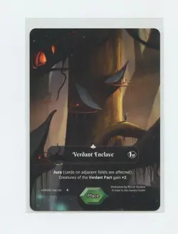 English Neverrift Trading Card Alpha 1st Edition Non Foil 136 Verdant Enclave - Image 1