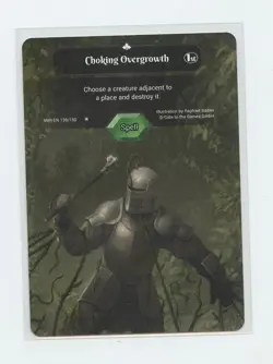 English Neverrift Trading Card Alpha 1st Edition Non Foil 139 Choking Overgrowth - Image 1