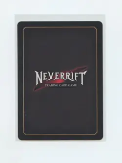 English Neverrift Trading Card Alpha 1st Edition FULL Foil 133 Yateveo - Image 2