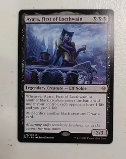 Ayara, First of Locthwain Throne of Eldraine Regular MTG - Image 1