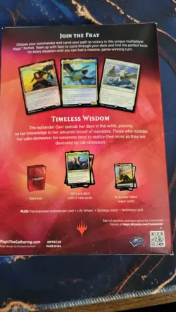 Magic The Gathering: Commander Timeless Wisdom Deck – Gavi, Nest Warden – NISB - Image 2