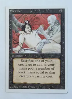 Sacrifice Revised Edition # Magic the Gathering - Image 1