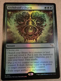 Archdruid's Charm - Foil - Murders at Karlov Manor - Mtg - Image 1