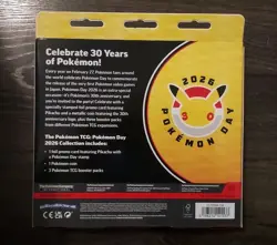 Brand New Pokemon TCG Pokemon Day 2026 Collection Box 30th Anniversary - Image 2