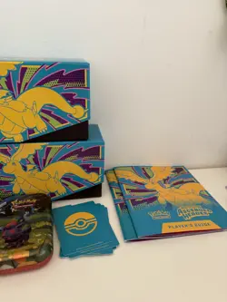 Ascended Heroes Pokemon ETBs, tins and sleeves EMPTY bundle - Image 4