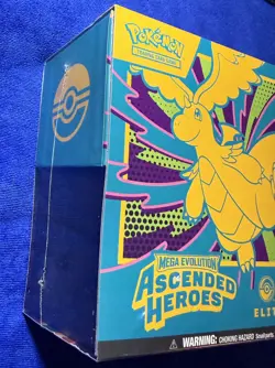 Pokemon Center Ascended Heroes Elite Trainer Box Sealed & protective case ￼ - Image 5