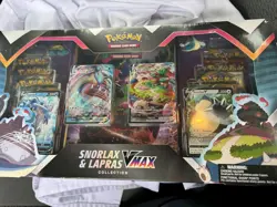 Pokemon TCG: Snorlax & Lapras VMAX Collection GameStop Exclusive Sealed - Image 1