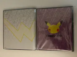 POKEMON 25TH CELEBRATIONS BINDER SET - 1 PIKACHU JUMBO & 1 DRAGAPULT 4 POCKET - Image 2