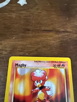 Pokemon Magby 1st Edition Neo Genesis 23/111 Non Holo Rare LP - Image 2