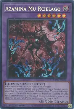 Azamina Mu Rcielago-Prismatic Secret Rare - 1st Edition - MP25-EN104 - 2025 M... - Image 1