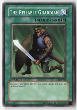 Yugioh - The Reliable Guardian SDJ-033 1st Edition - Starter Deck: Joey - Image 1
