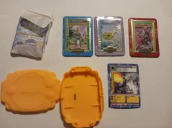 2000 DIGIMON Taco Bell PROMO SKULLMERAMON CARD +3 METAL WereGarurumon & More - Image 1