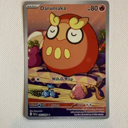 Pokemon TCG SV Black Bolt Darumaka Illustration Rare Card 097/086 - English - Image 1