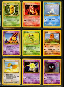 1999 Pokemon 1ST EDITION Base Set SPANISH Cards NON HOLO Collection WotC NM MINT - Image 2