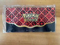Pokemon Paldean Fates Magnetic 3-Card Holder Premium Collection New Red - Image 2