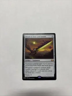 Sword of Feast and Famine Double Masters Regular Card - Image 1