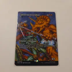 Silverclad Ferocidons (Borderless) 0009 PZA TMNT - NM MTG - Ships now! - Image 1