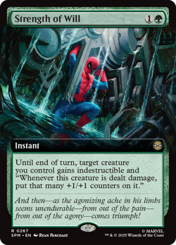 Strength of Will (REGULAR) x1 - MTG Marvel's Spider-Man SPM #267 - Image 1