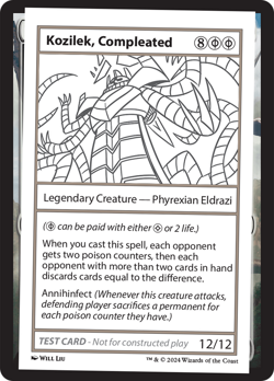 Kozilek, Compleated (REGULAR) x1 - MTG Mystery Booster 2 MB2 #502 - Image 1