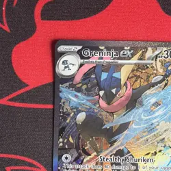 Pokemon TCG: Greninja Ex - SVP 132 - Shrouded Fable Black Star Promo - Near Mint - Image 2