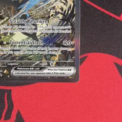 Pokemon TCG: Greninja Ex - SVP 132 - Shrouded Fable Black Star Promo - Near Mint - Image 4
