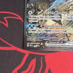 Pokemon TCG: Greninja Ex - SVP 132 - Shrouded Fable Black Star Promo - Near Mint - Image 5
