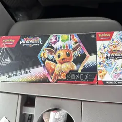 Pokemon Prismatic Evolutions Sams Club Exclusive Surprise Box Booster Bundle - Image 1