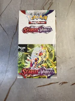 *BRAND NEW AND SEALED* Pokemon - Scarlet & Violet Base Set - Half Booster Box 18 - Image 3