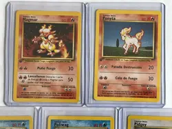 Lot of Spanish 1st Edition Pokemon Base Set Cards – 7 Card Mixed Lot - Image 2