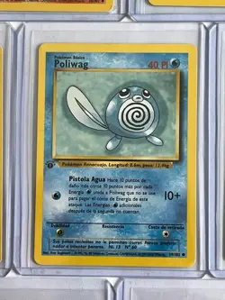 Lot of Spanish 1st Edition Pokemon Base Set Cards – 7 Card Mixed Lot - Image 4