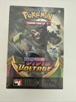 POKEMON SWORD & SHIELD VIVID VOLTAGE BUILD AND BATTLE BOX BRAND NEW SEALED - Image 1