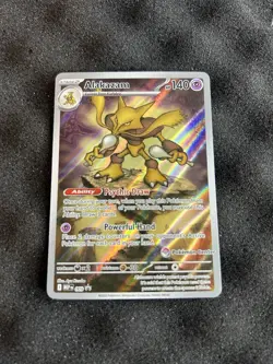 Alakazam | Mega Evolutions | 009 | ETB Promo Pokemon Center Stamped TCG - Image 1