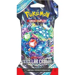 Pokemon TCG Scarlet & Violet Stellar Crown Sleeved Booster Pack - Image 1