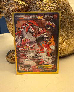 Team Magma's Groudon EX 15/34 Holo - Double Crisis - Holographic Pokemon Card - Image 1