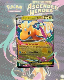 Mega Dragonite ex 152/217 Me: Ascended Heroes Holo Free Shipping Pokemon NM - Image 1