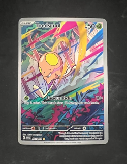 Toedscool 201/198 Scarlet & Violet Base Set Pokemon Card NM Pack Fresh - Image 1