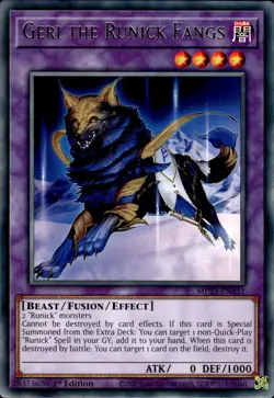 Geri The Runick Fangs - Rare 1st Edition MP23-EN251 - NM - YuGiOh - Image 1