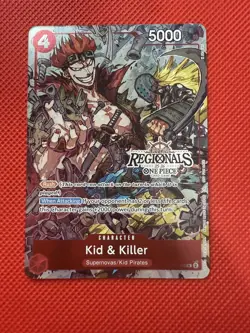 ONE PIECE TCG KID & KILLER EB01-003 Offline Regional foil CARD 2025 Vol.2 🔥🔥 - Image 2