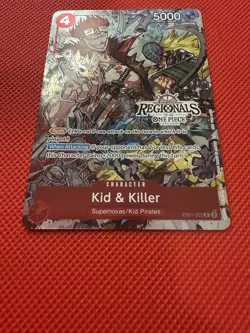 ONE PIECE TCG KID & KILLER EB01-003 Offline Regional foil CARD 2025 Vol.2 🔥🔥 - Image 3