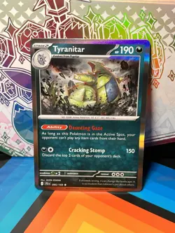 Tyranitar Holographic Rare 095/159 Pokemon Trading Card NM - Image 1