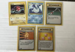 Pokemon 1st Edition 5 Card Lot - Spanish - NM+ - Image 1