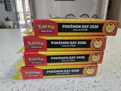Lot Of 4 New Boxes Of Pokemon TCG: Pokemon Day 2026 Collection -12 Card Packs - Image 5
