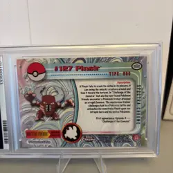 PSA 10 2000 Pokemon Game Topps Chrome TV Pinsir Spectra Rare Base Series 2 GEM - Image 4