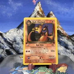 Dark Charizard - 21/82 Pokemon Team Rocket - 1st Edition Non Holo NM- 🔥 - Image 1
