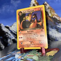 Dark Charizard - 21/82 Pokemon Team Rocket - 1st Edition Non Holo NM- 🔥 - Image 2